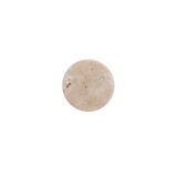 17606-Pedra-Large-Knob-30mm Front Beige-Travertine