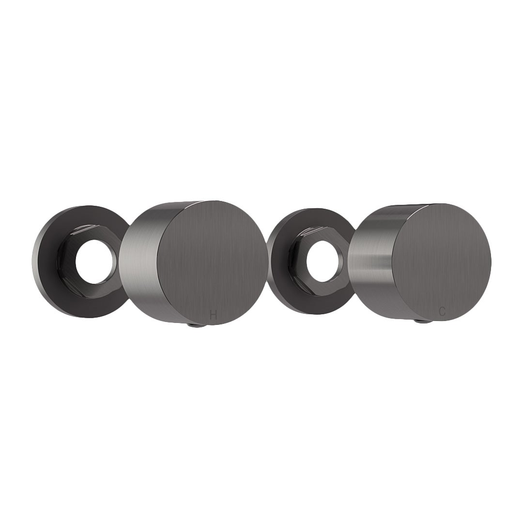 Milani Assembly Handle Kit - Brushed Gunmetal