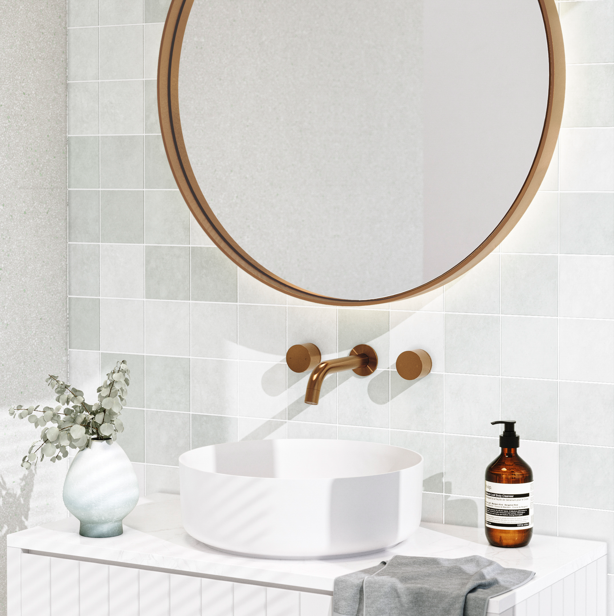 Saanti LED Mirror side BC