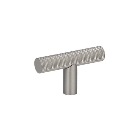 Tezra Textured Cabinetry T Pull – Brushed Nickel