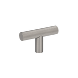 Tezra textured cabinetry T pull angle BN