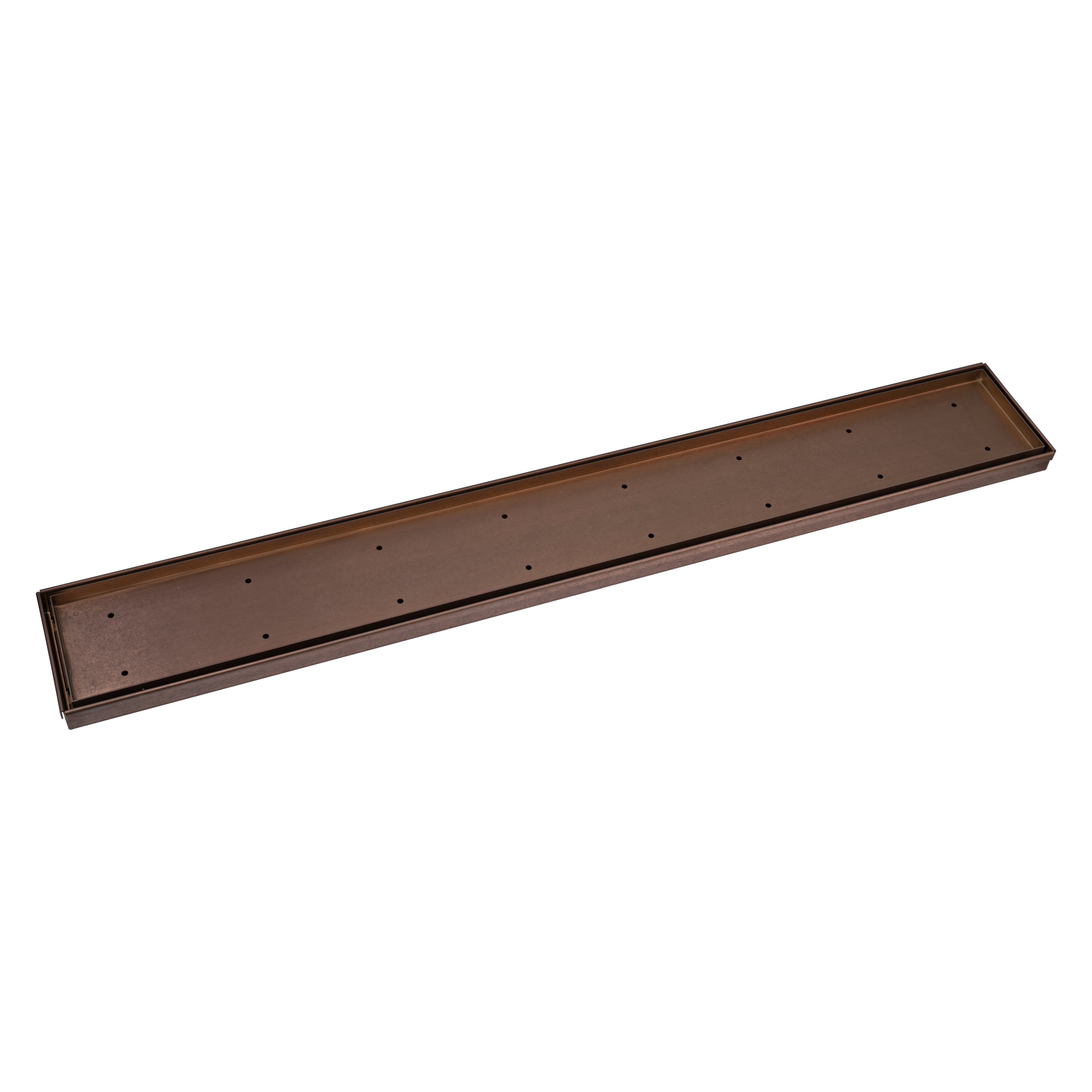 Pixi Tile Insert Shower Channel Waste 900mm - Antique Bronze