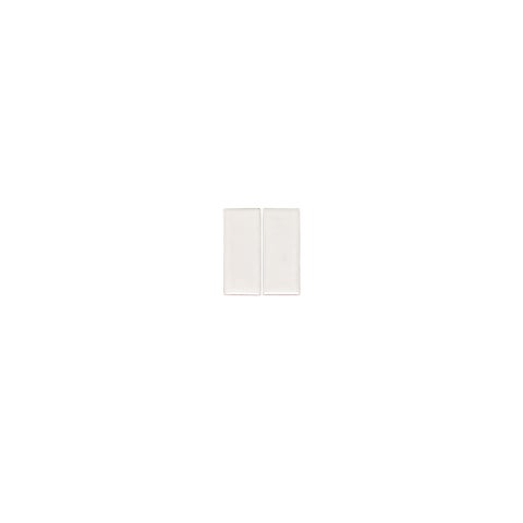 Akita Handmade Look Rectangle Tile - Pearl (Sample)