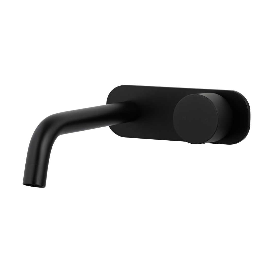 Milani Progressive Wall Mounted Set - Matte Black