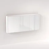 Myra 3 Door Mirror Cabinet 1728mm -  Matte White 2PAC - Feature