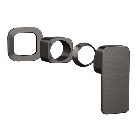 Nesso Minimal Handle Kit - Brushed Gunmetal