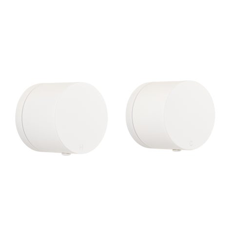 Milani Assembly Taps - White