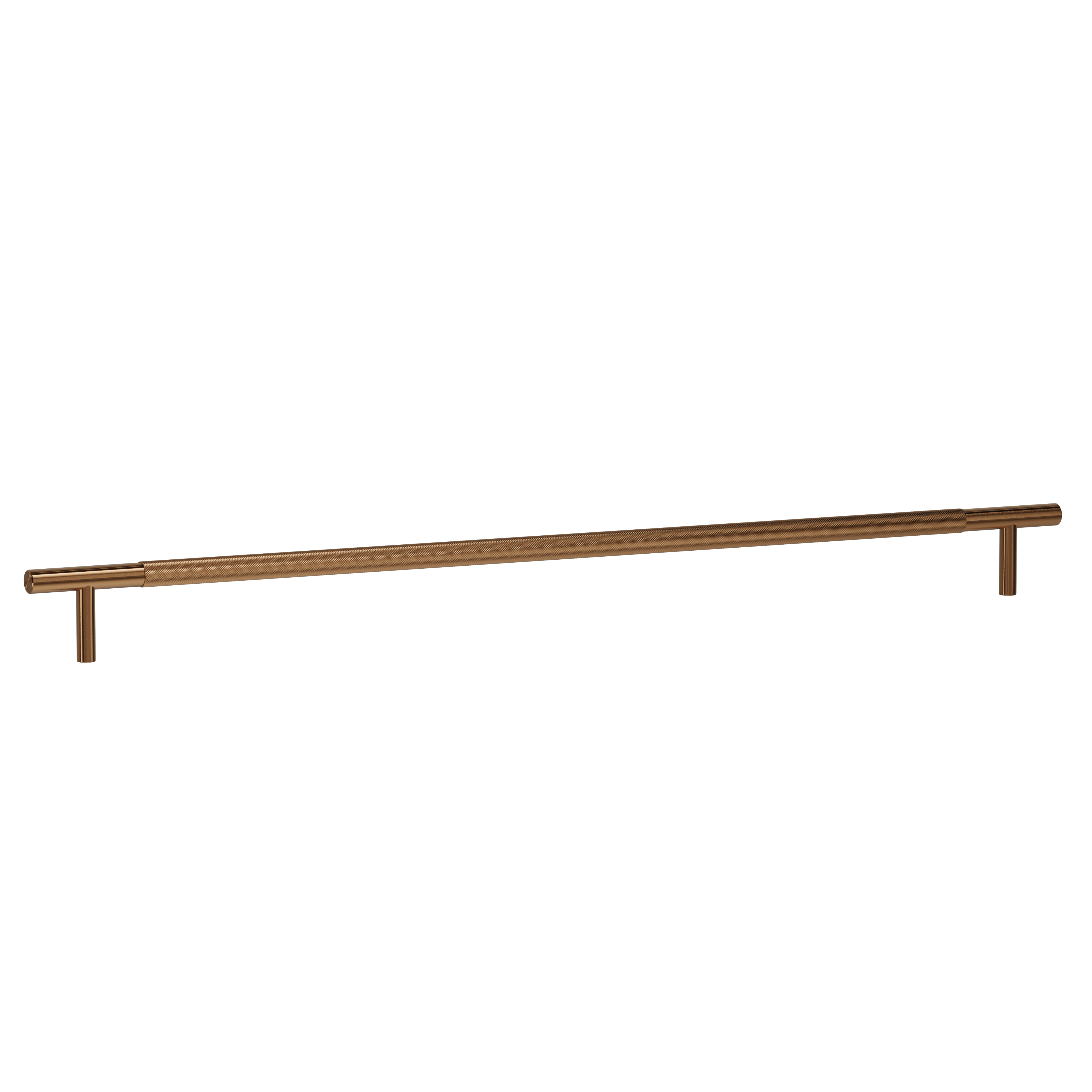 Tezra Textured Cabinetry Pull 500mm - Brushed Copper
