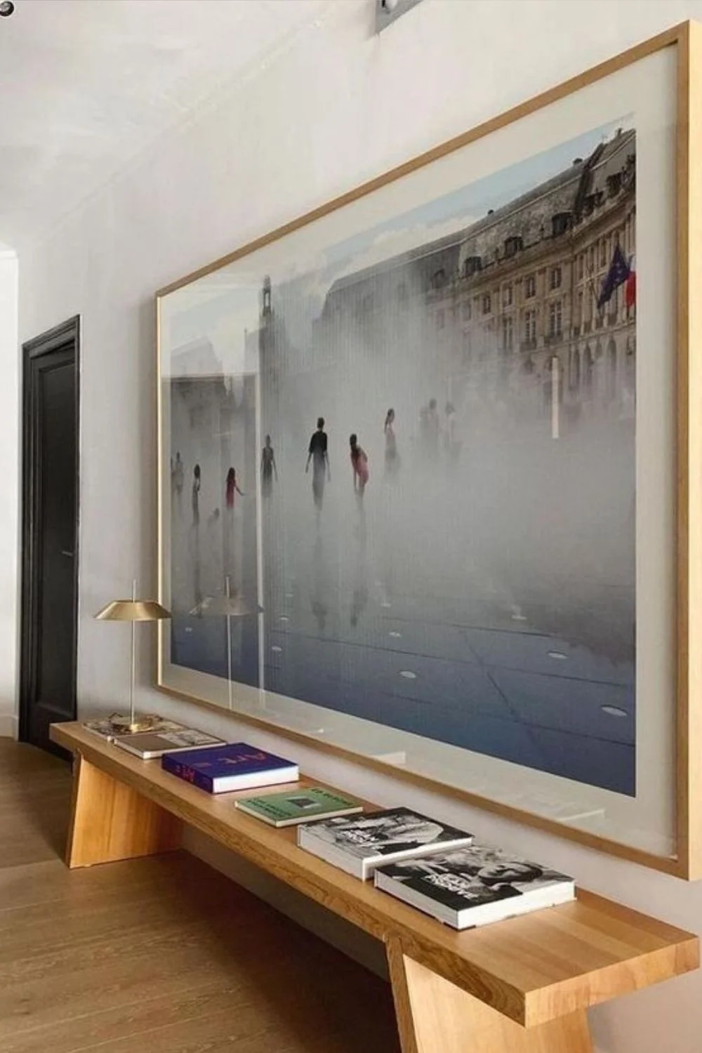 Entryway Decor Ideas Gallery Large Scale Artwork