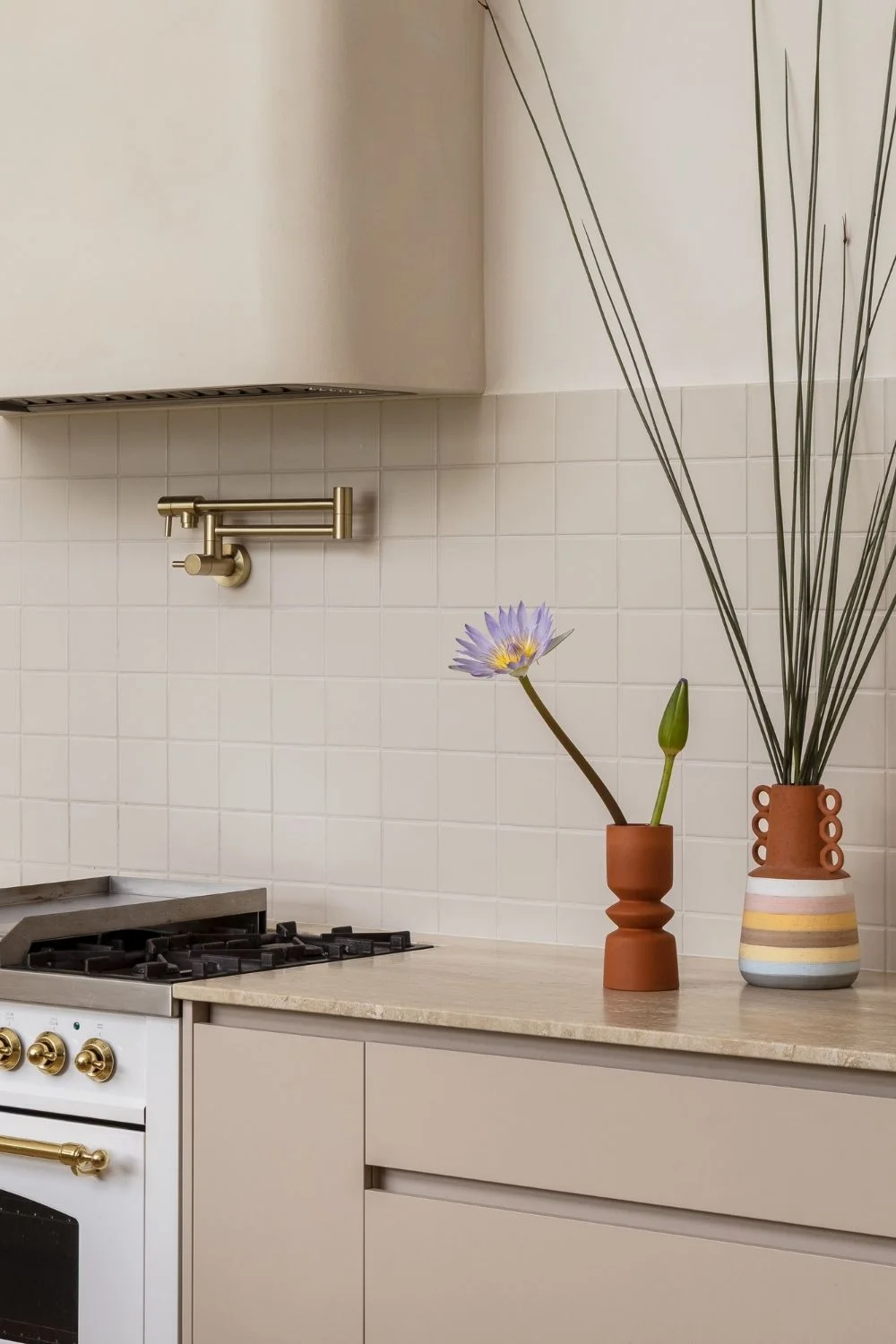 Kitchen Splashback Ideas Neutral Mosaic