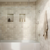Kenzie Glass-to-Wall Shower Hinge - SS