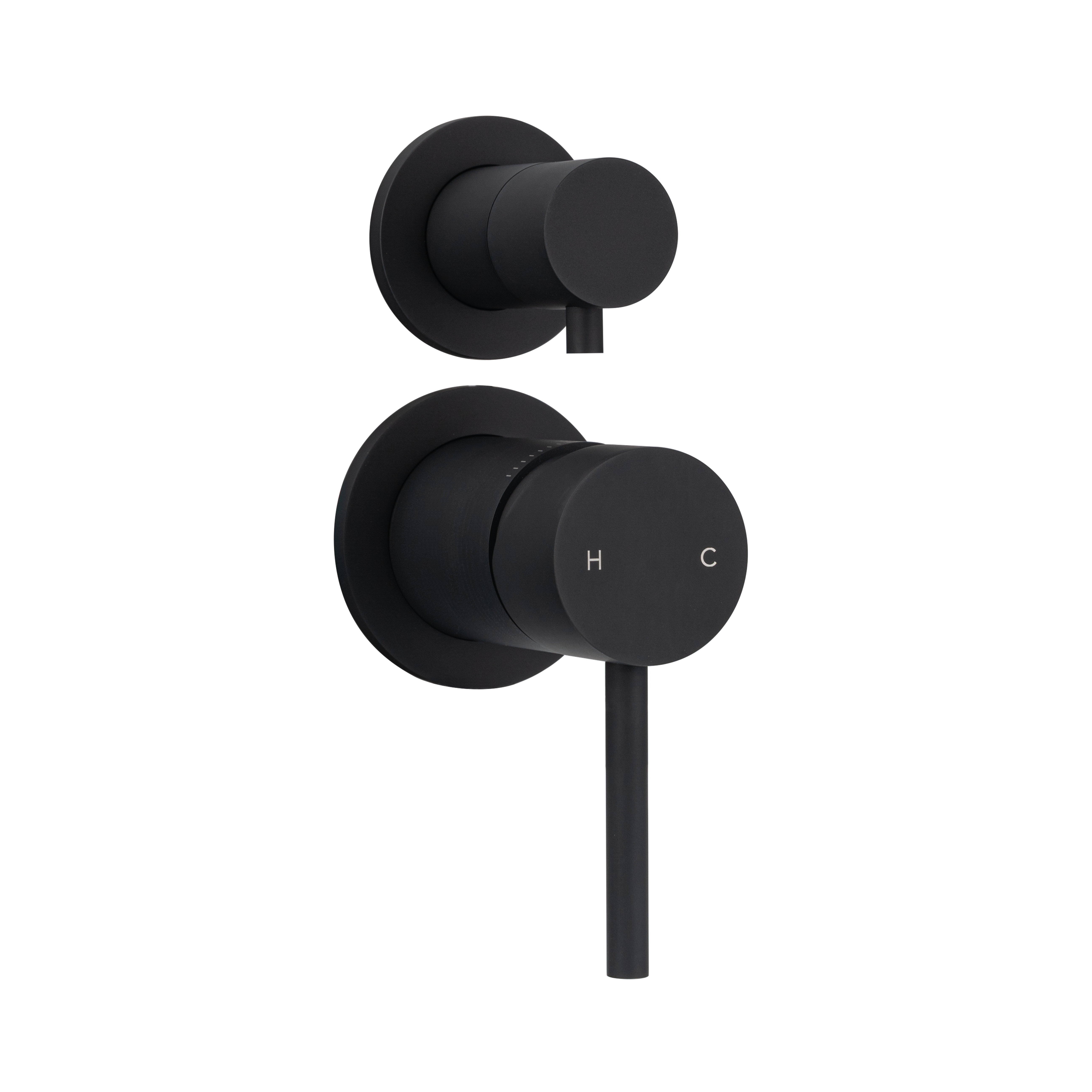 19067%20Elysian%20Thermostatic%202-Way%20Diverter Side Matte%20Black