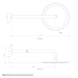 Sola Shower Arm   Head Set SPEC
