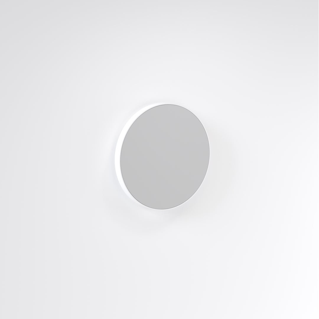 Saanti Handmade Double Trim LED Mirror 600mm - White