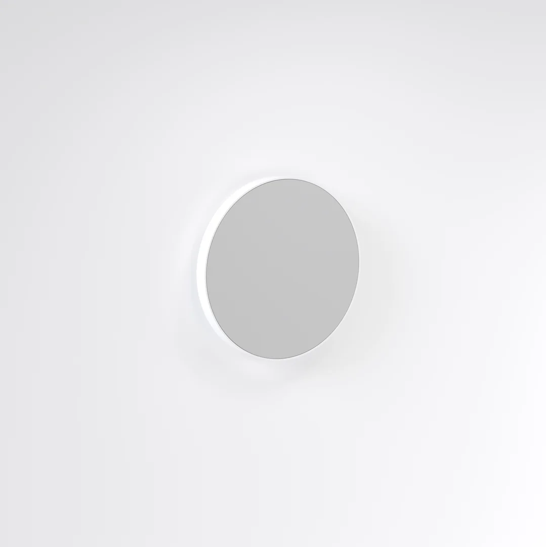 Saanti Handmade Double Trim LED Mirror 600mm - White - Feature