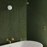 Rommani Square Forest Green