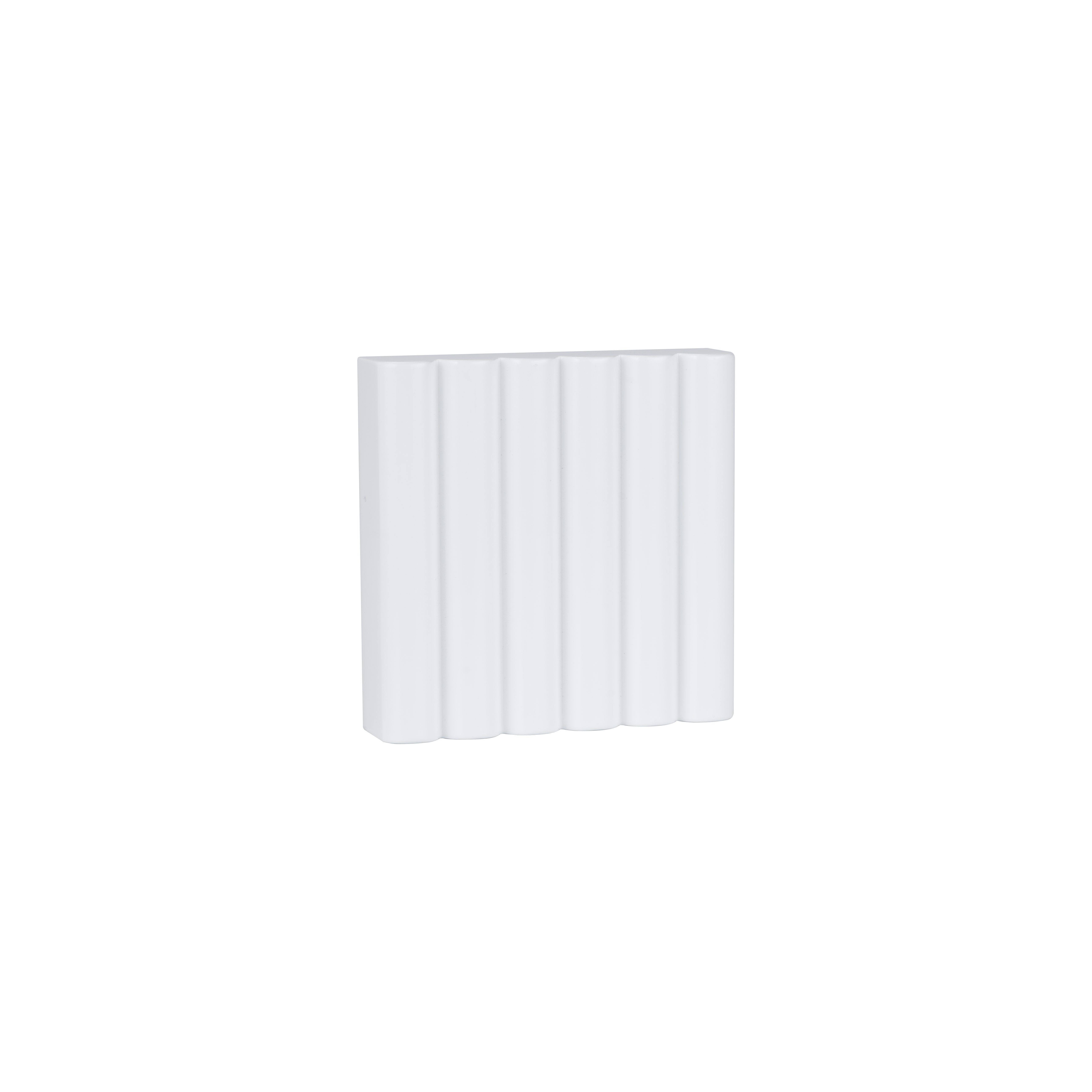 Colour Sample - White Fluted Vanity