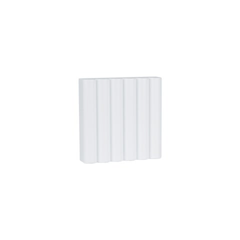 Colour Sample - White Fluted Vanity