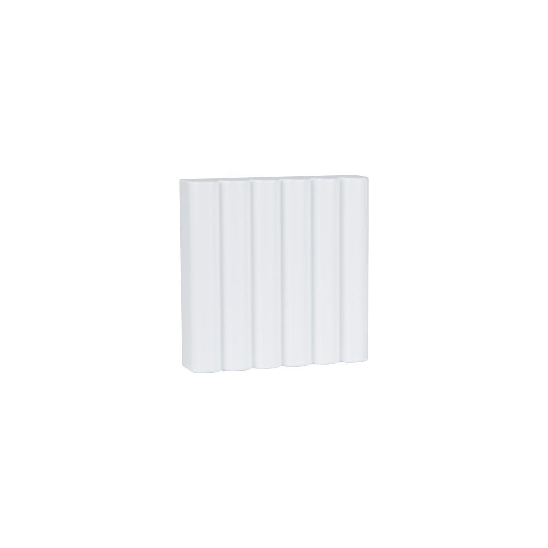 Colour Sample - White Fluted Vanity