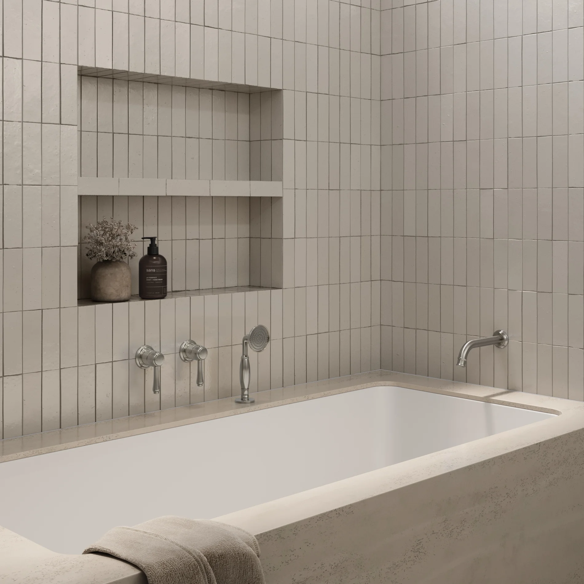 Deck Mounted Hand Showers - Kingsley BN