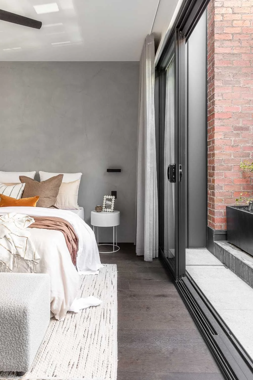 Industrial Interior Design Black Aluminium Doors