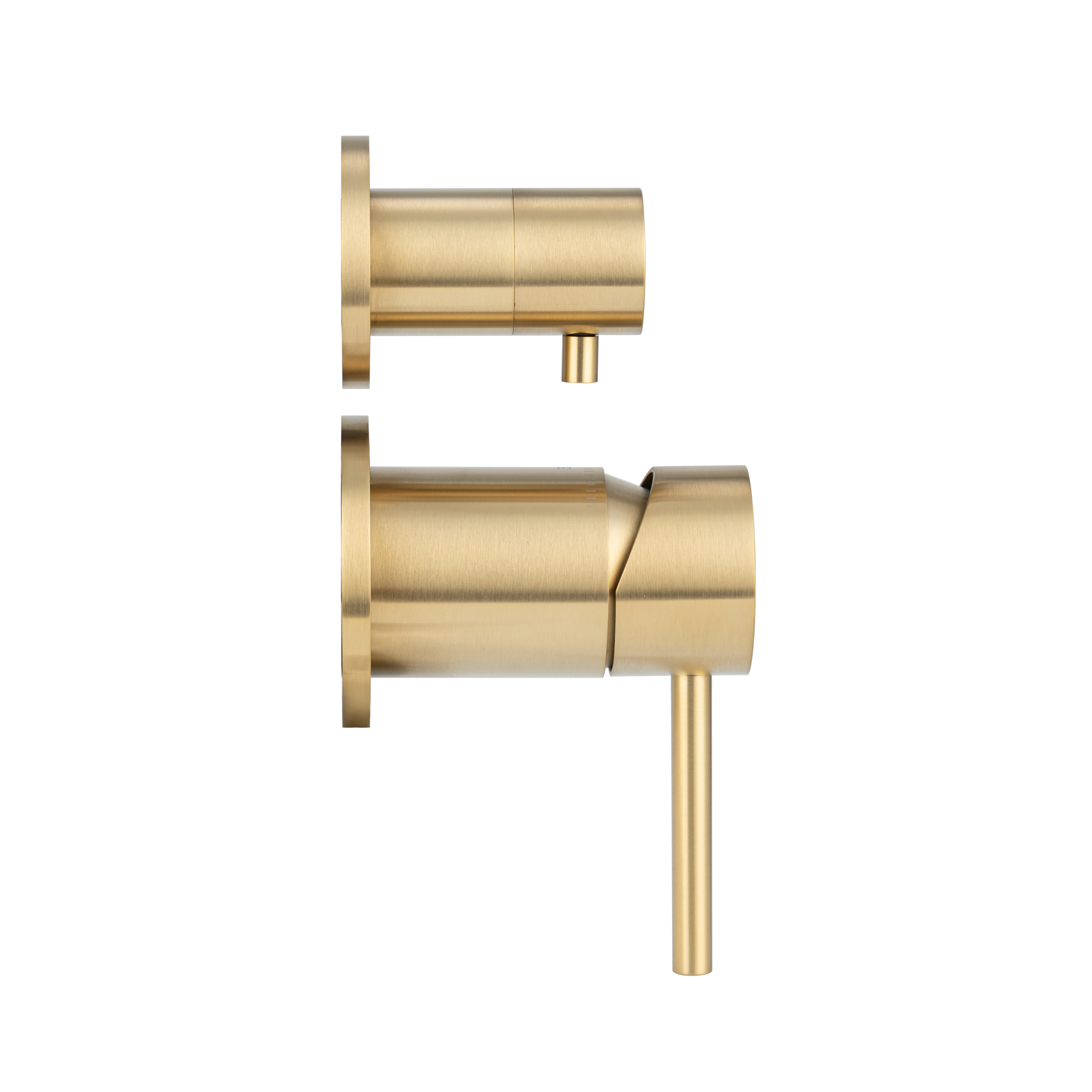19064-Elysian-Thermostatic-2-Way-Diverter Side Brushed-Brass-1