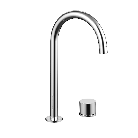 Milani Swivel Bench Mounted Mixer Set - Chrome