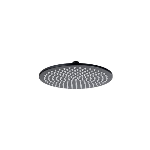Shower Head Round 250mm - Matte Black