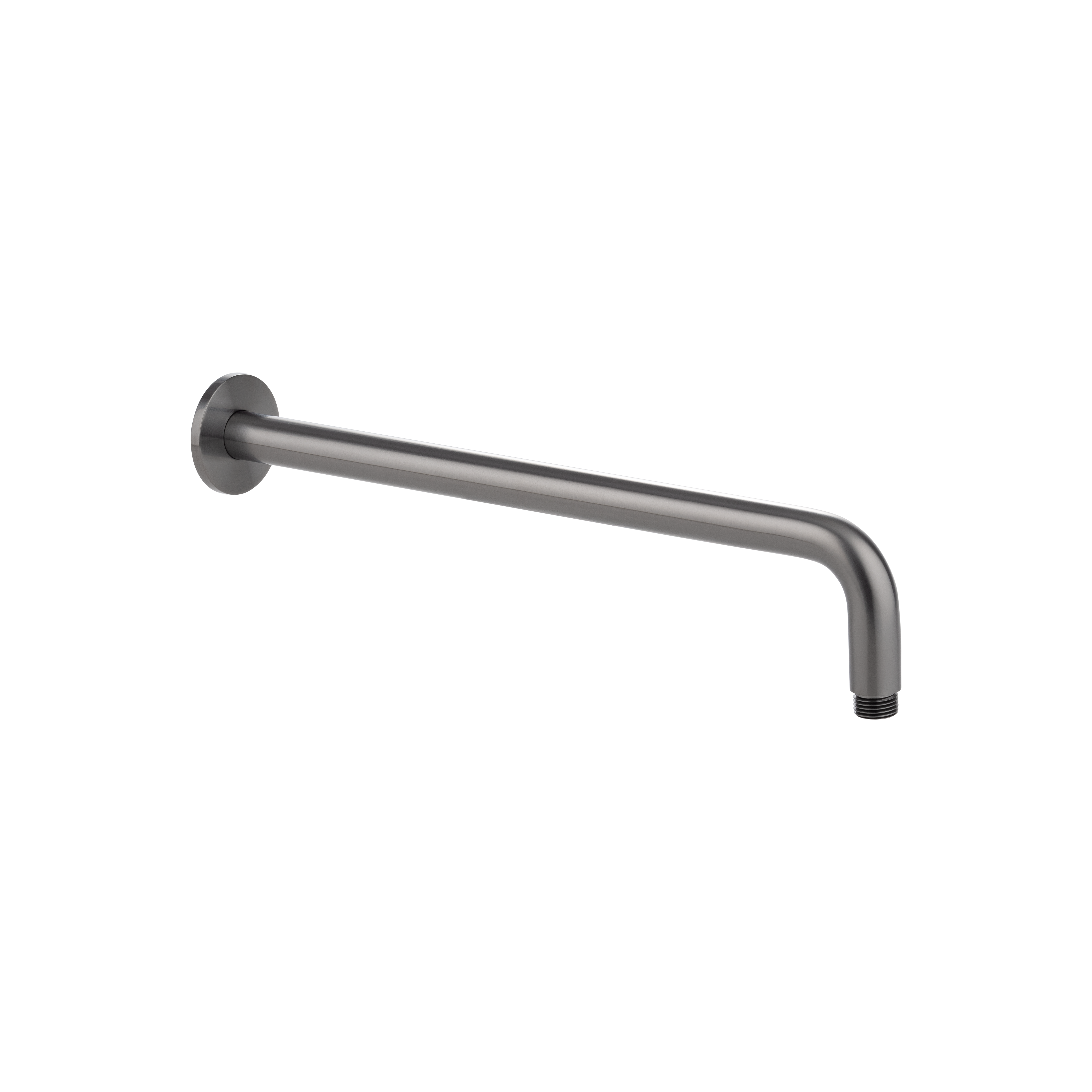 Shower Arm 400mm - Brushed Gunmetal