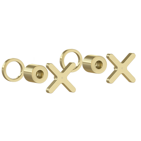 Cross - Assembly Handle Kit - Brushed Brass