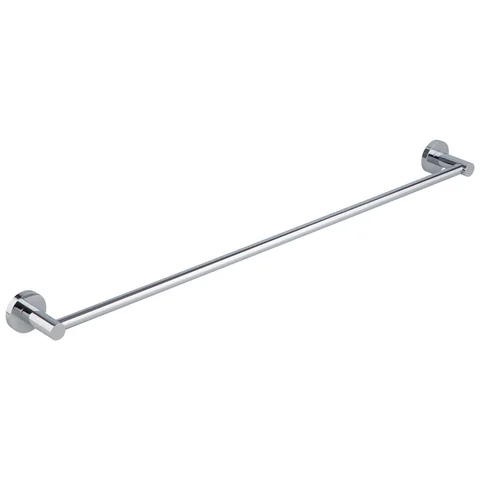 Elysian Single Towel Rail - Chrome