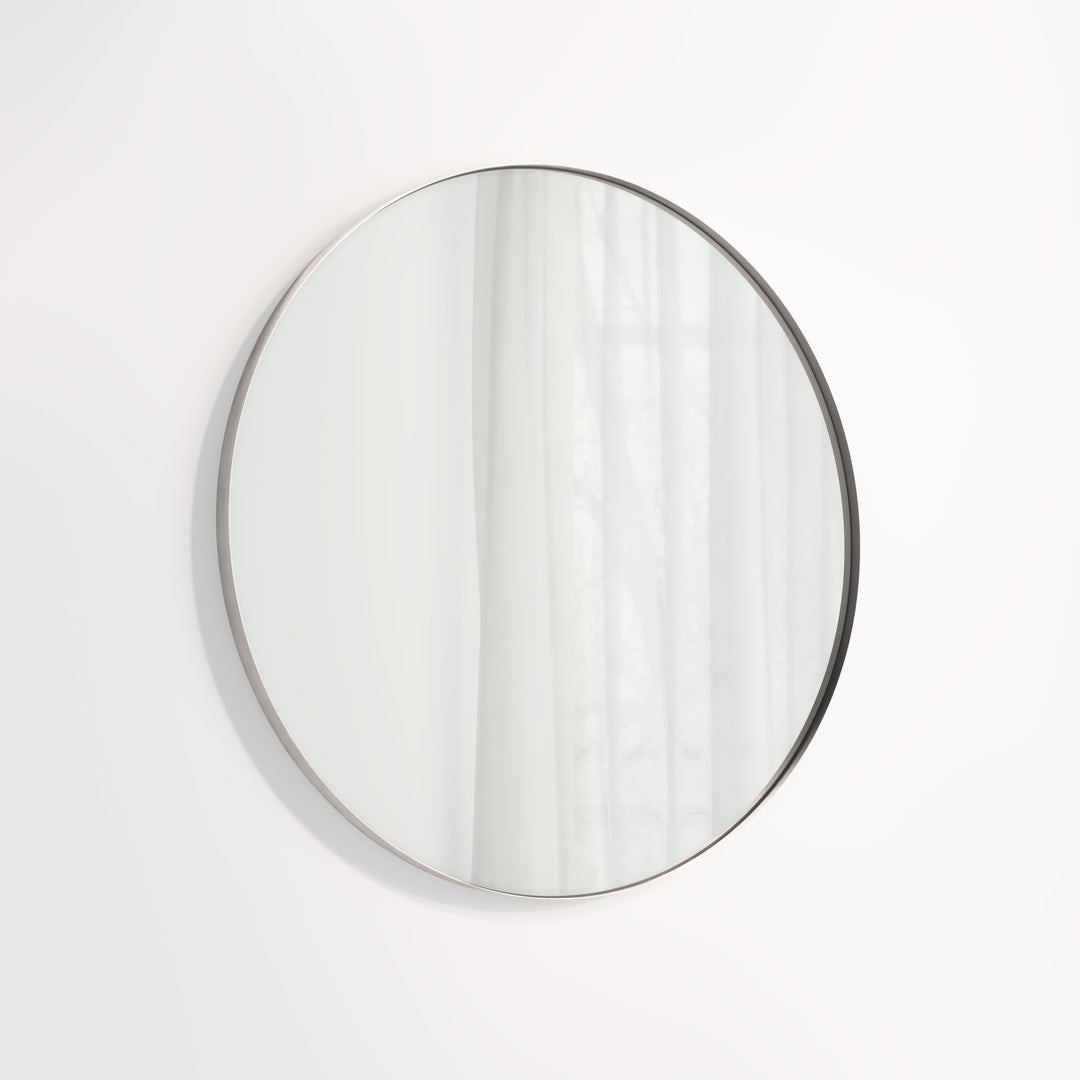 Round Mirror 800mm - Stainless Steel