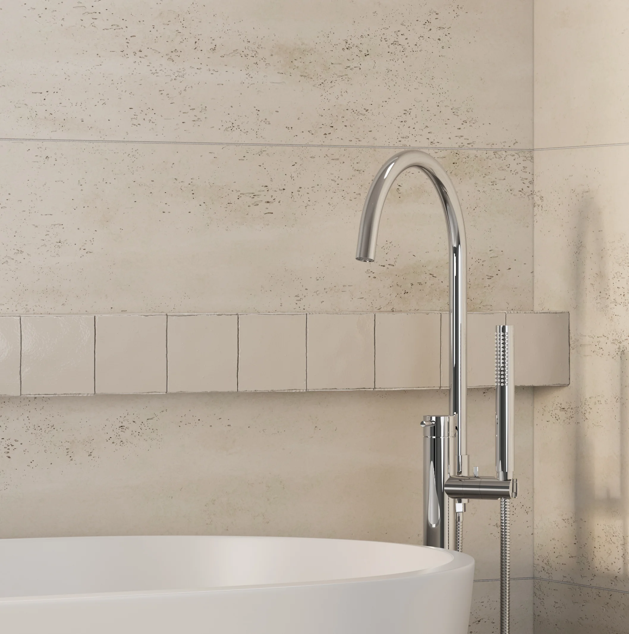 ElysianFloorMountedBathFillerWithHandShower Final View02 CH 01