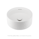 Atelis Concrete Basin Overflow Avi Waste White UK