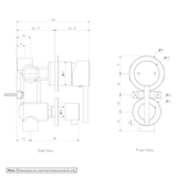 ELYSIAN Diverter Bottom Button SPEC