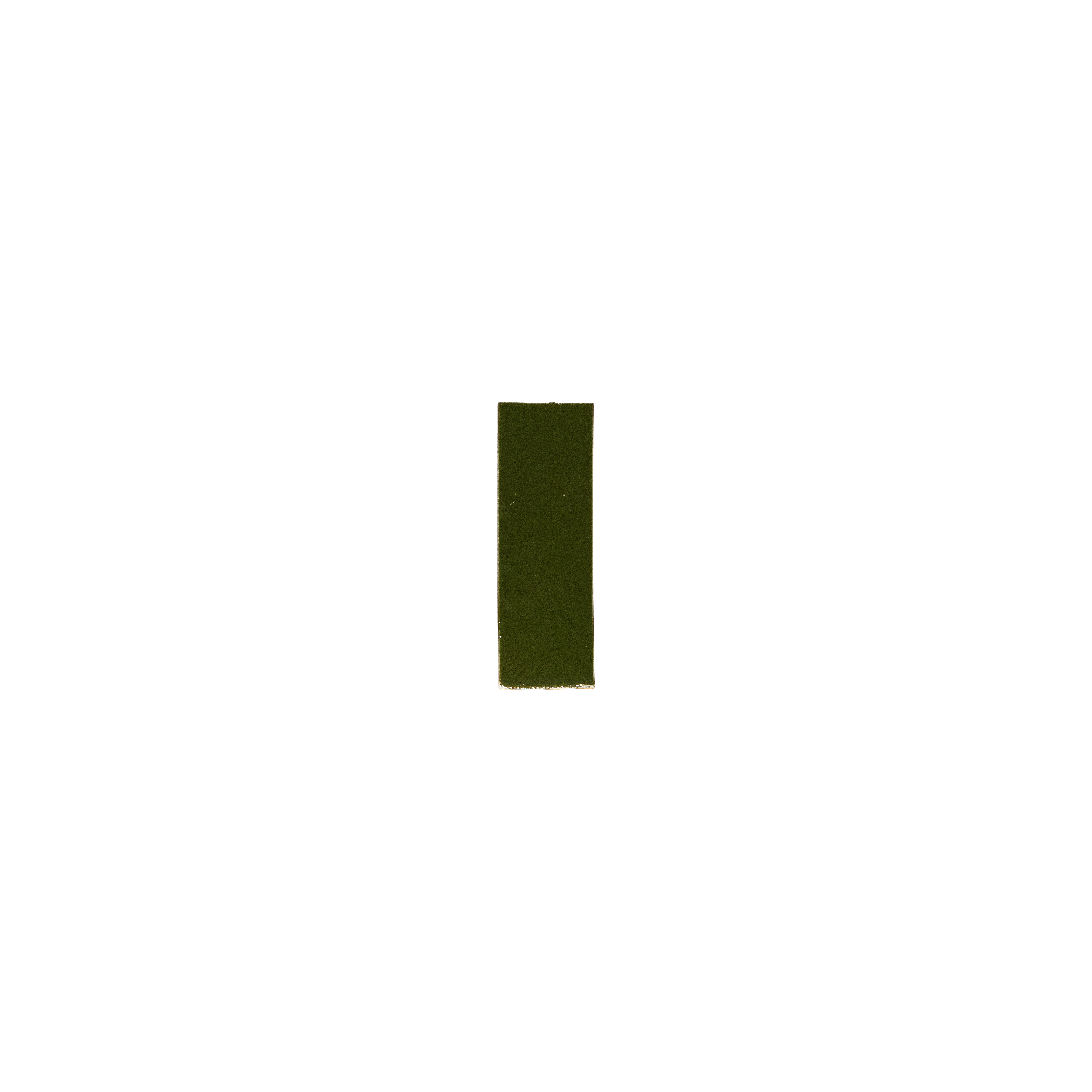 Rommani Handmade Zellige Rectangle Tile - Forest Green (Sample)