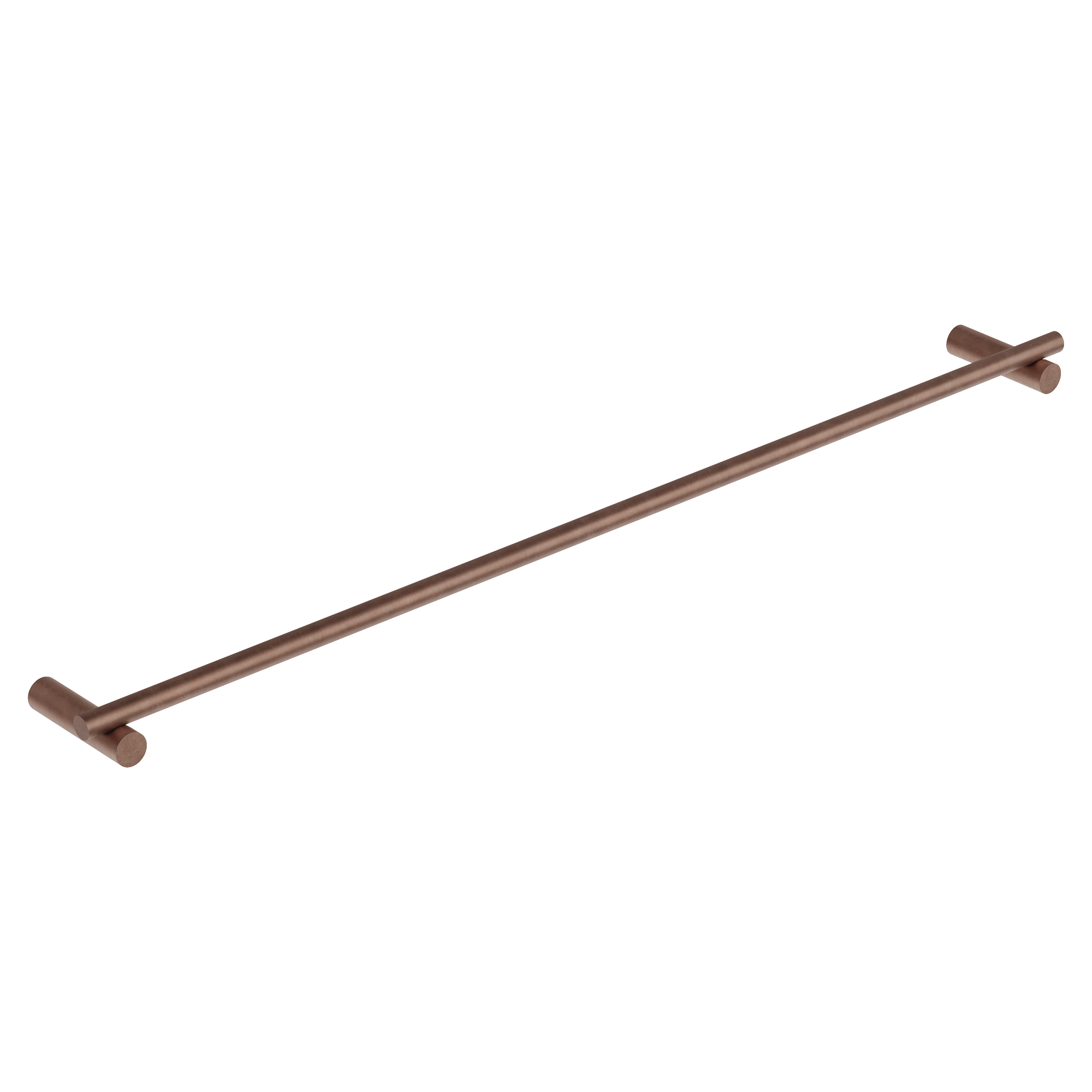 Sola Single Towel Rail - Antique Bronze