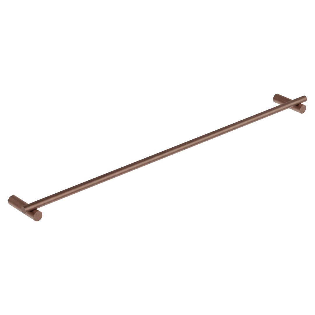Sola Single Towel Rail - Antique Bronze