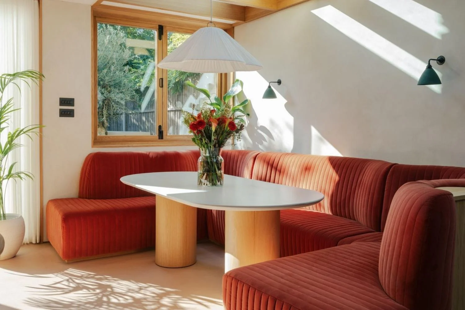 Open Plan Living Banquette Seating