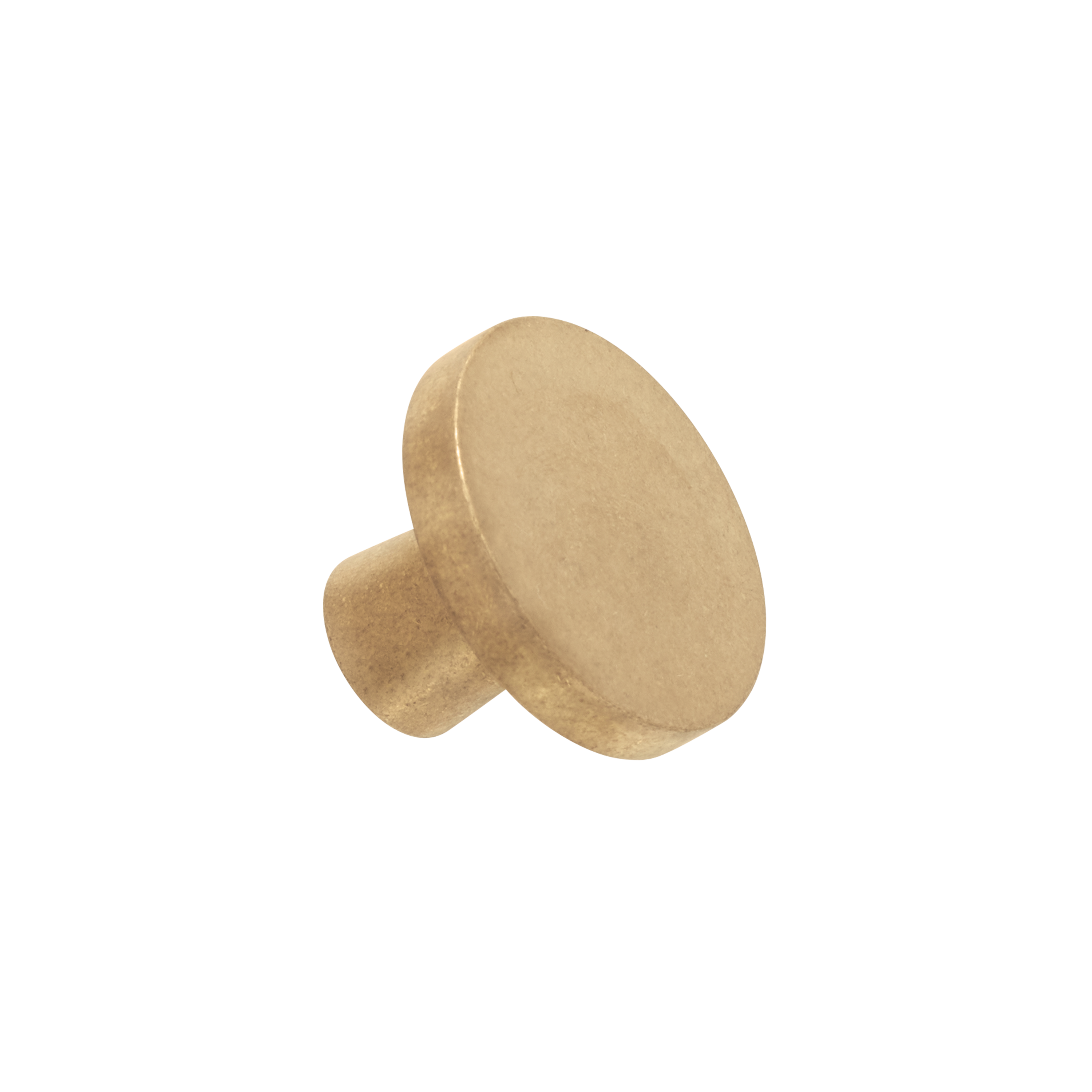 Pika Cabinetry Knob - Tumbled Aged Brass