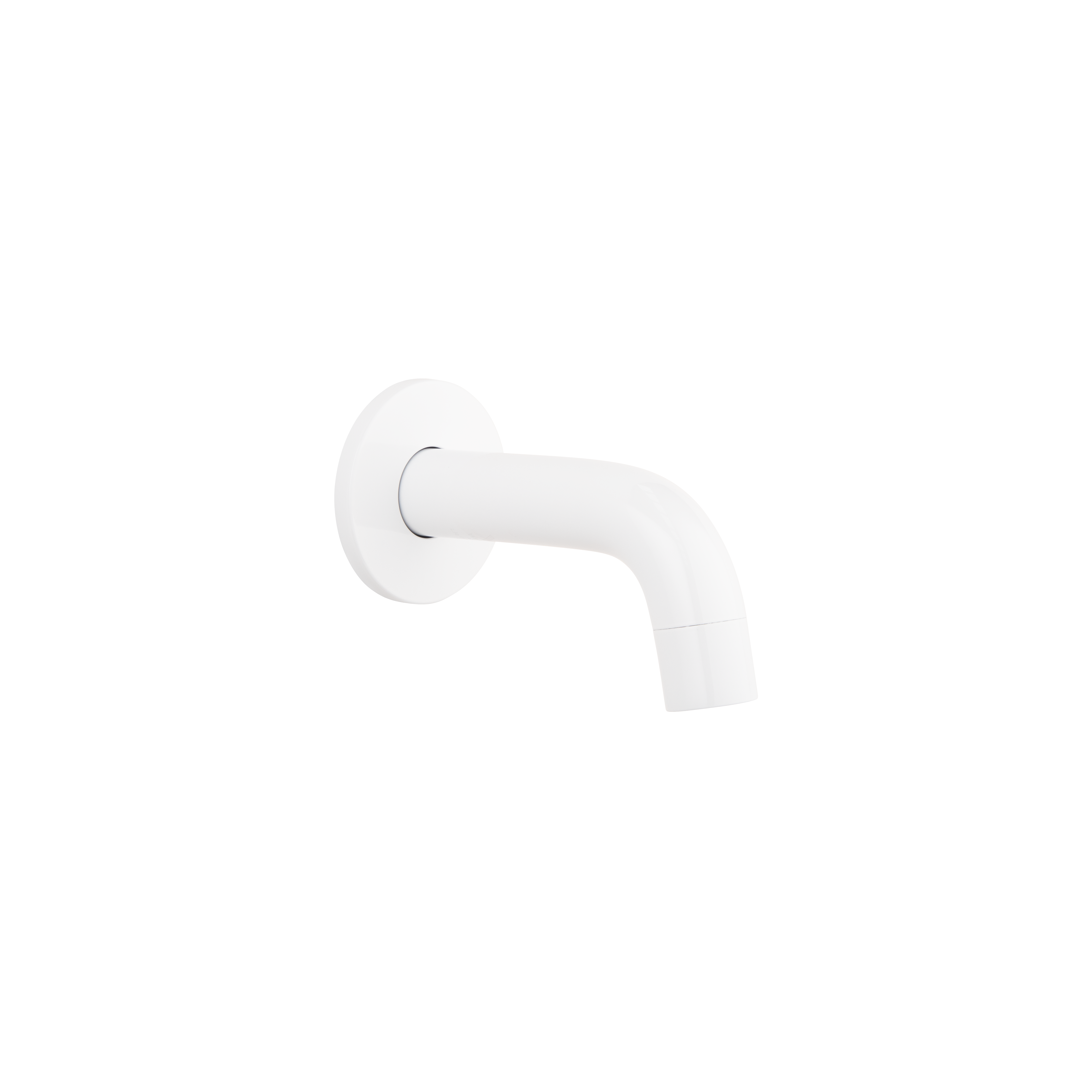 Mini Wall-Mounted Spout - White