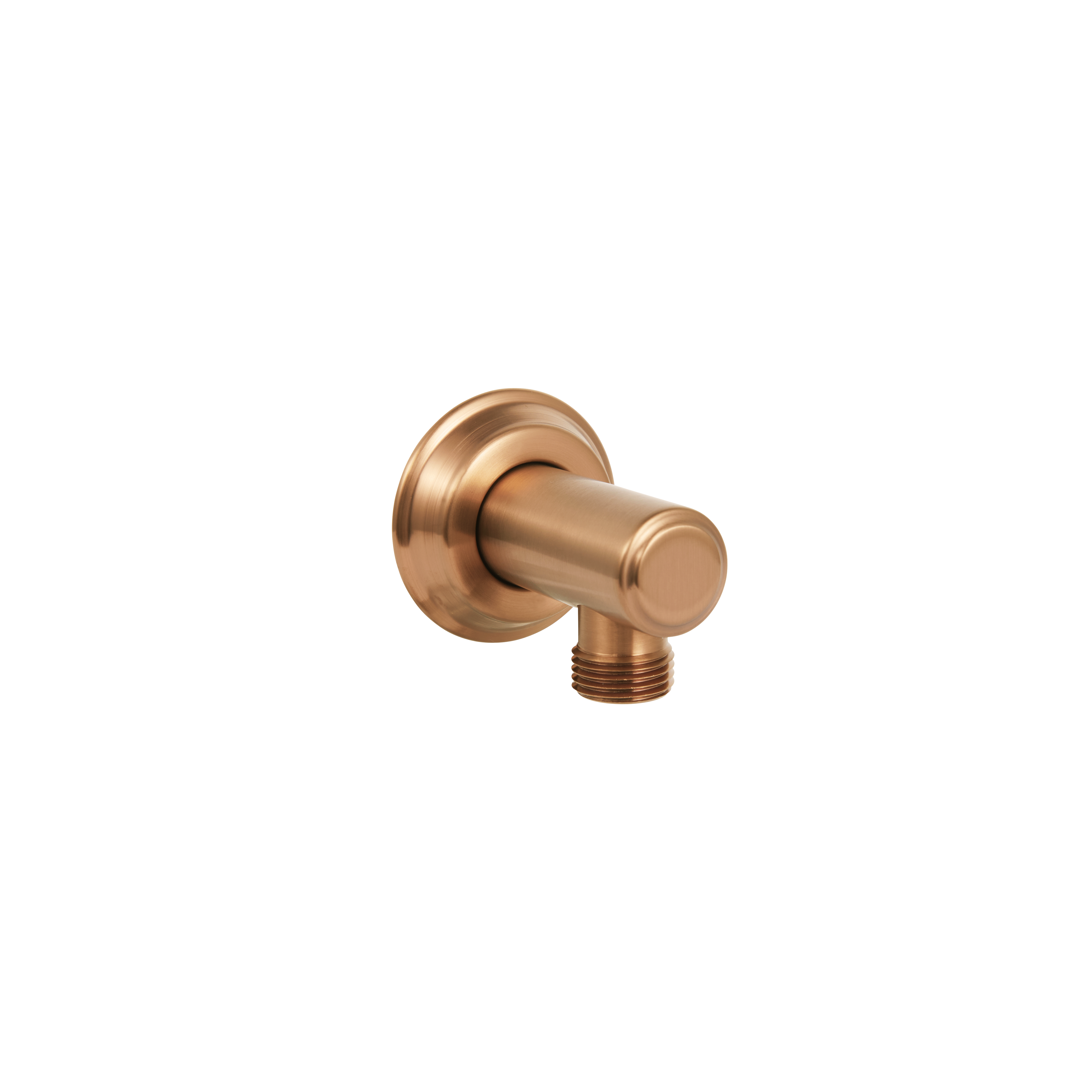 Kingsley Round Shower BP - Brushed Copper