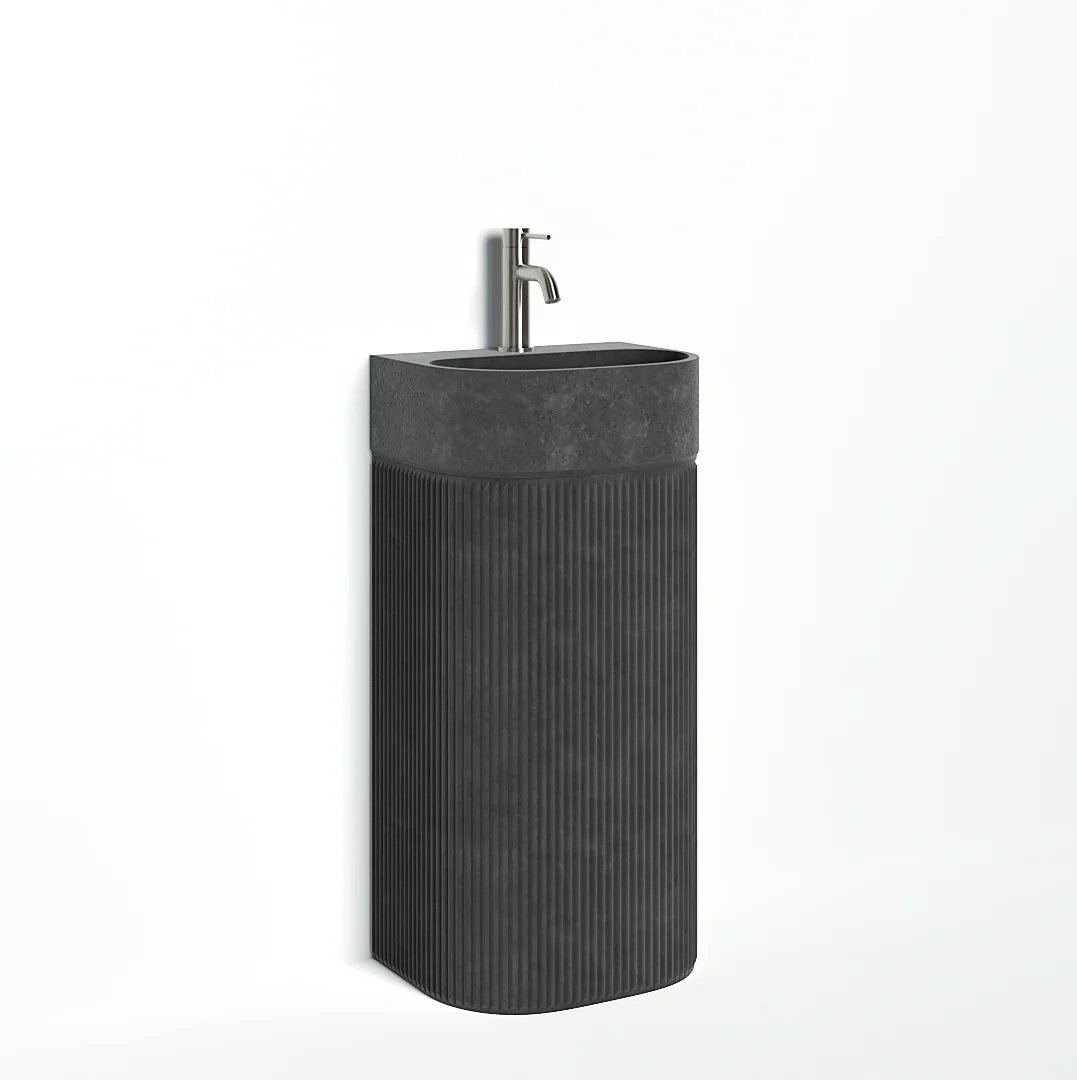 Nelios ColourCombo GreyPedestal GreyBasin