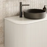 Zahara Curved Fluted Vanity Close Up 900mm