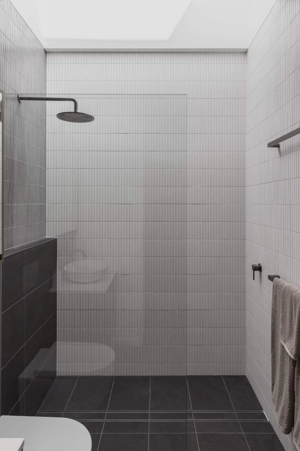 Wet Room Bathroom Grey Tiles