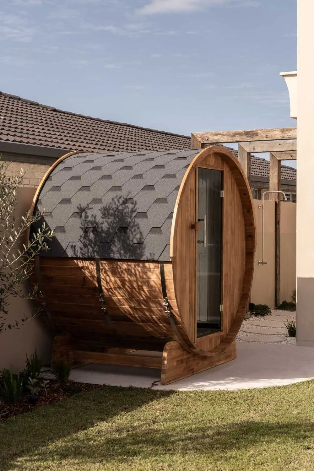 Amaia PJH Construction Spanish Architecture Infared Sauna