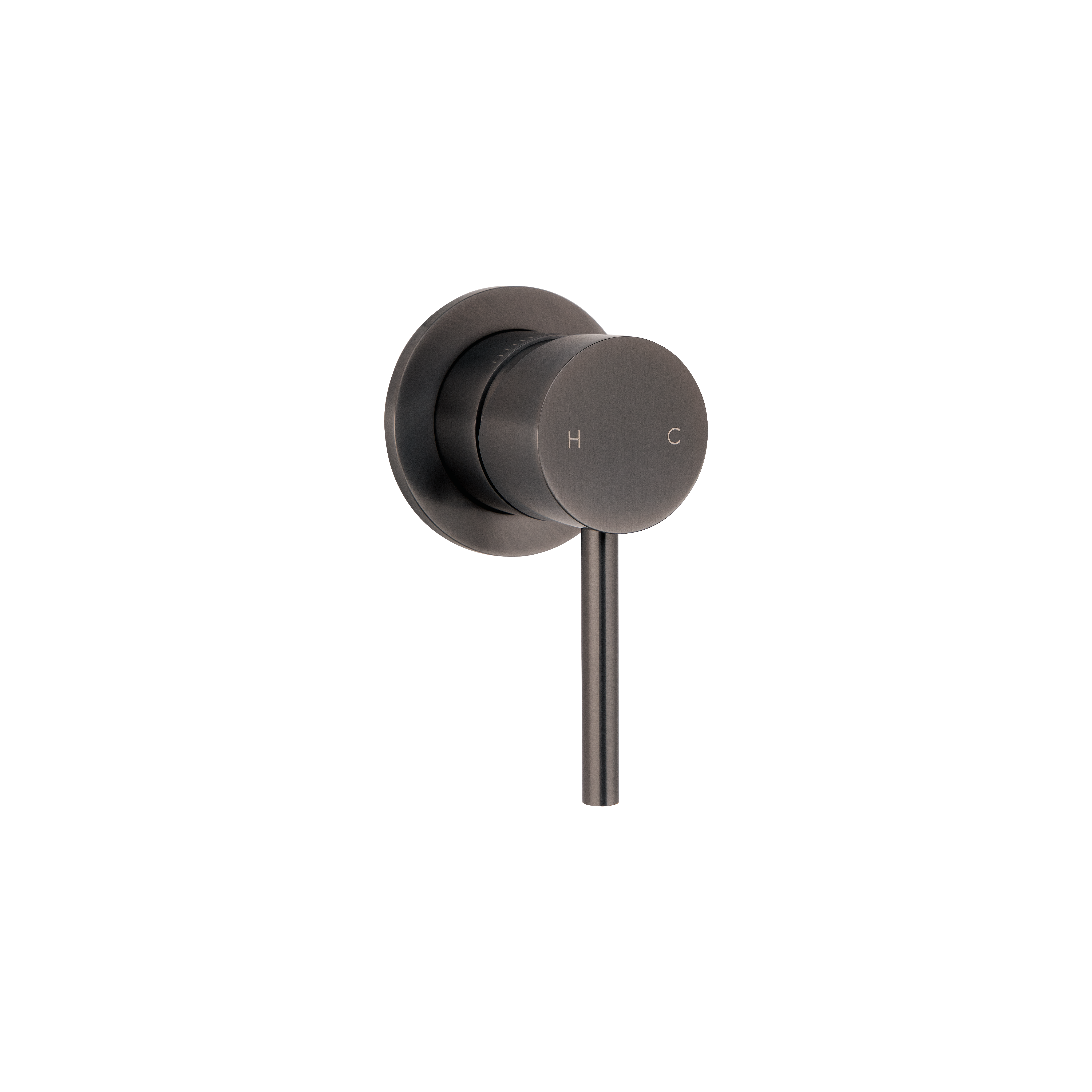 Elysian Thermostatic Shower Mixer - Brushed Gunmetal