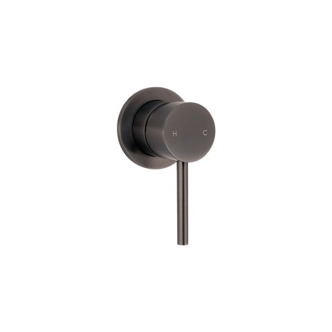Elysian Thermostatic Shower Mixer - Brushed Gunmetal