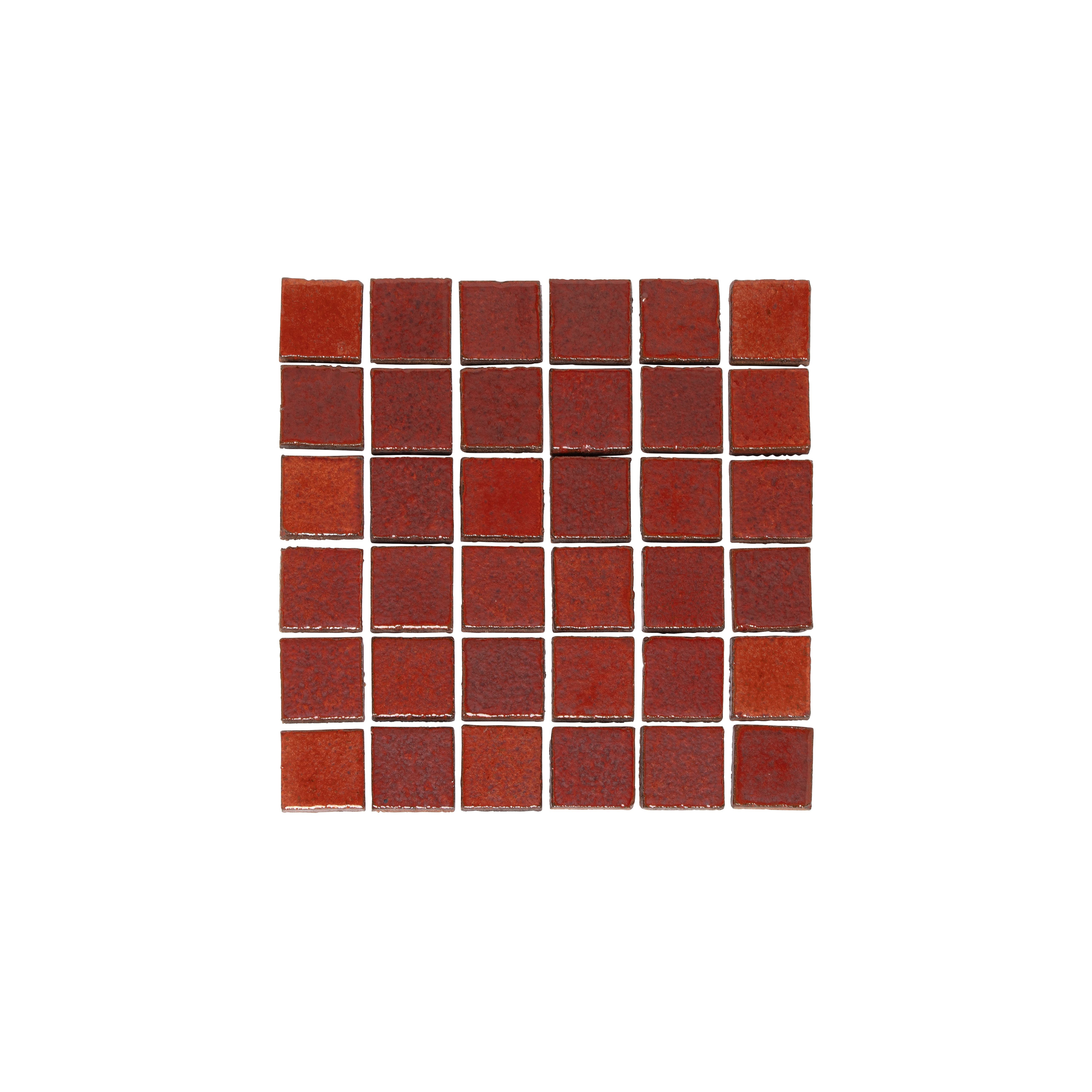 Miyako-Handmade-Square-Mosaic---Rustic-Red