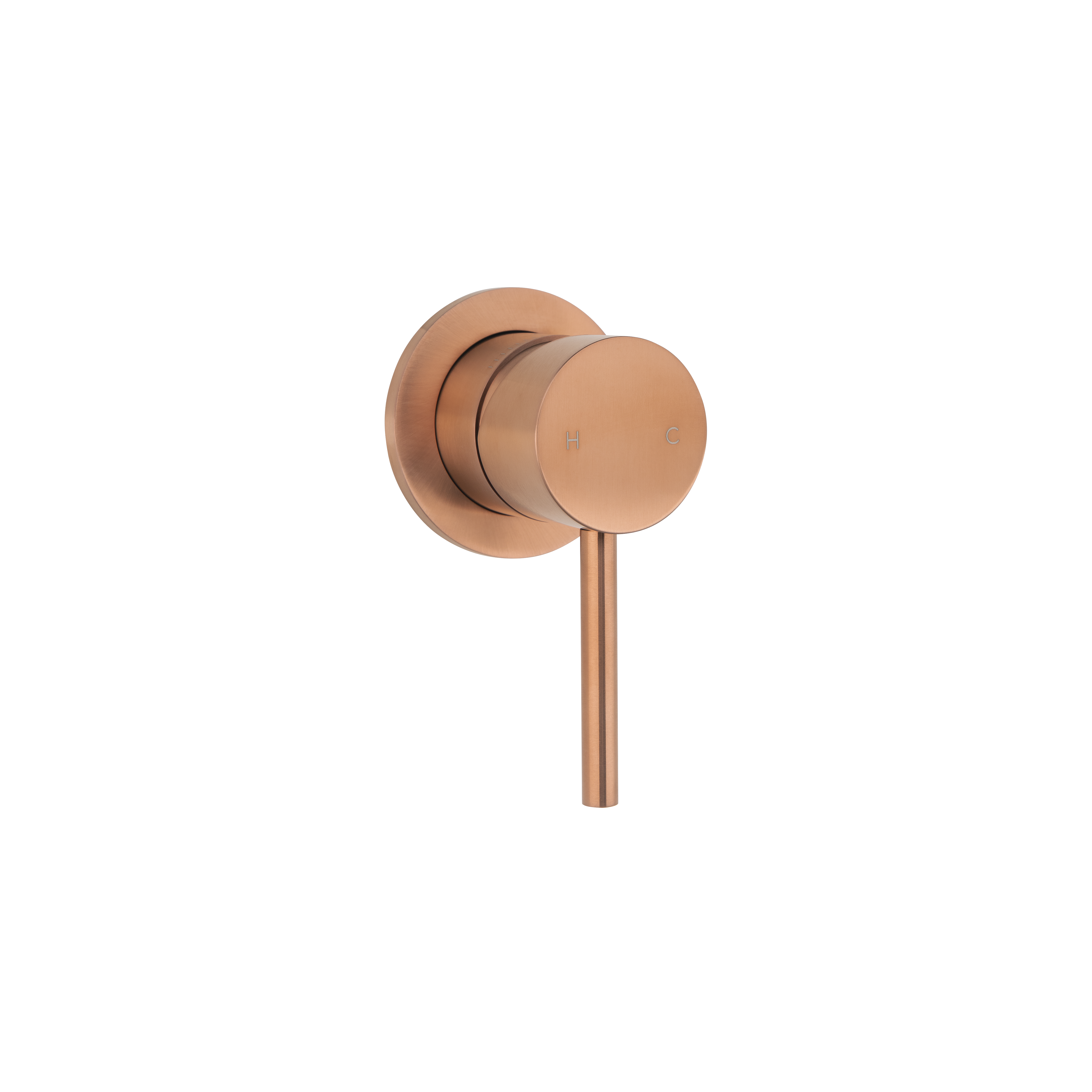Elysian Thermostatic Shower Mixer - Brushed Copper